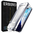 ERBORD tempered glass with applicator for iPhone 17 Pro