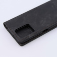 Case for Xiaomi Redmi Note 12 5G / Poco X5 5G, ERBORD Vintage, wallet with flap, black