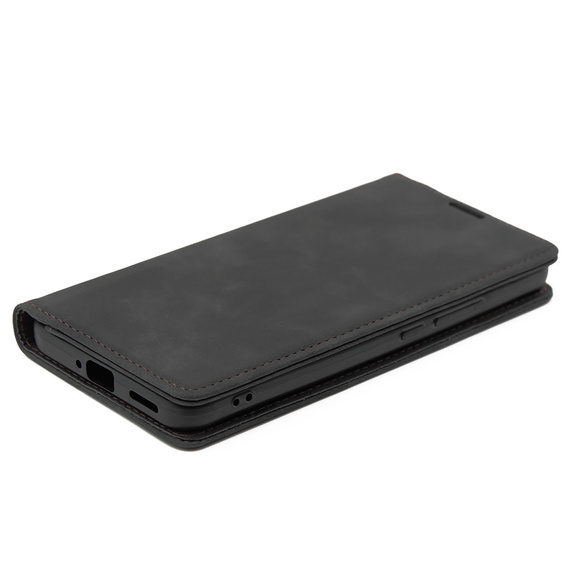 Case for Xiaomi 13T / 13T Pro, ERBORD Vintage, wallet with flap, black