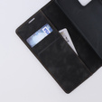 Case for Xiaomi Redmi Note 12 5G / Poco X5 5G, ERBORD Vintage, wallet with flap, black