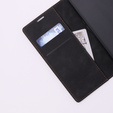 Case for Oppo A78 5G, ERBORD Vintage, wallet with flap, black