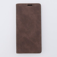 Case for Xiaomi 13 lite, ERBORD Vintage, wallet with flap, coffee