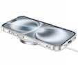 Case for iPhone 16 Pro, ERBORD Glitter MagSafe, transparent + Screen Glass