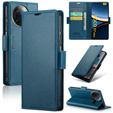 Case for Xiaomi Poco F7 Ultra, ERBORD Glossy Litchi, wallet with flap, blue
