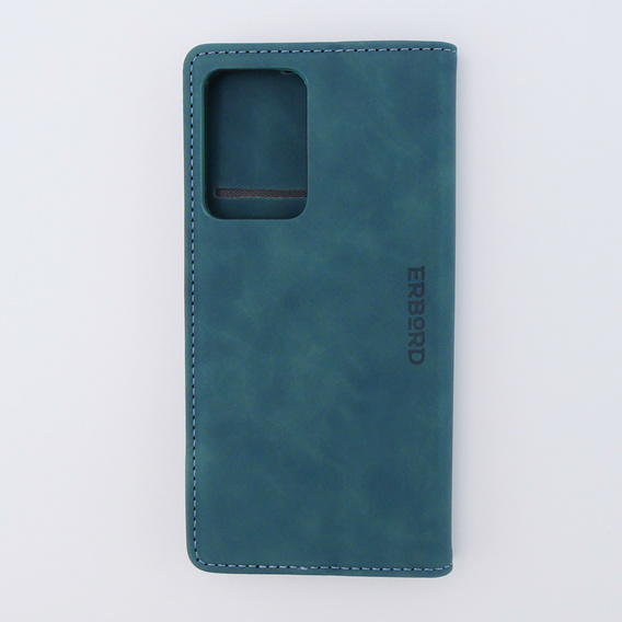 Etui do Xiaomi 13 lite, ERBORD Vintage portfel z klapką, niebieskie