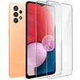 2x Tempered Glass for Samsung Galaxy A13 4G/5G, ERBORD 9H Hard Glass for phone screen