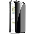 2x Privatization Tempered Glass for iPhone 15 Plus, ERBORD 9H Easy App Anti-Peep