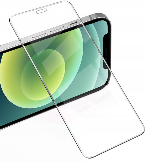 2x Szkło Hartowane do iPhone 12 Mini, ERBORD 9H Hard Glass, szybka