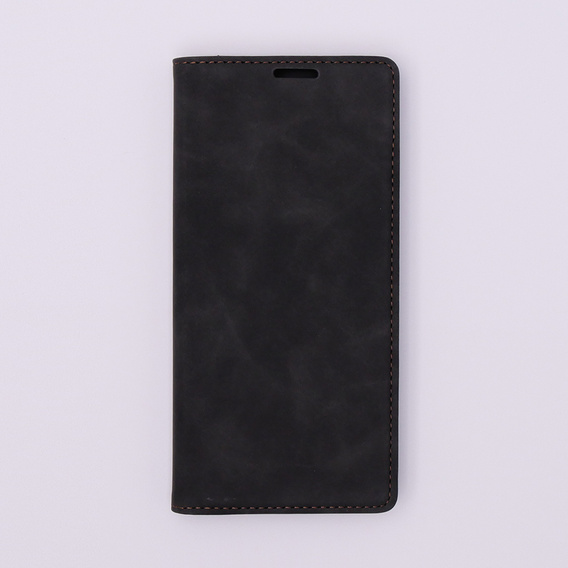 Case for Realme C55, ERBORD Vintage, wallet with flap, black