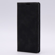 Case for Motorola Edge 40, ERBORD Vintage, wallet with flap, black