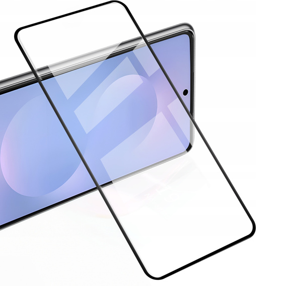 2x Szkło Hartowane do Samsung Galaxy S25 Edge, ERBORD 3D pełne, szybka na cały ekran