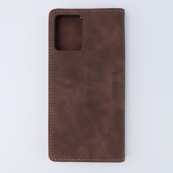 Case for Motorola Moto G13/ G23 4G, ERBORD Vintage, wallet with flap, coffee