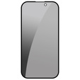 2x Szkło Hartowane prywatyzujące do iPhone 15 Pro Max, ERBORD 9H Easy App Anti-Peep