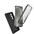 Case for Samsung Galaxy S24, ERBORD Rugged Case, black