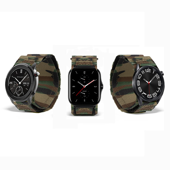 Pasek Nylonowy ERBORD Runner Uniwersalny 20mm, Kamuflaż