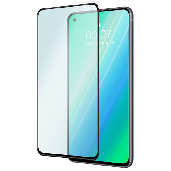 2x Tempered Glass for Realme 8 5G, ERBORD 3D full display