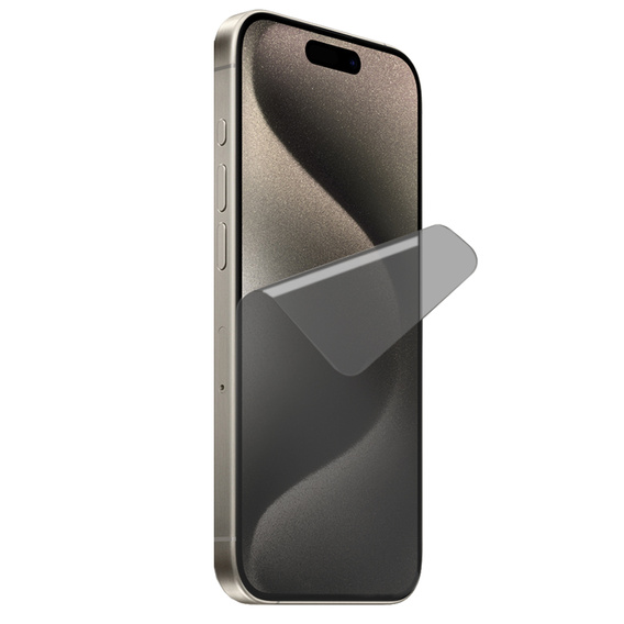 2x Privatization Film for iPhone 15 Pro, ERBORD Anti-Spy Hydrogel Film