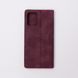 Case for Motorola Moto E13 4G, ERBORD Vintage, wallet with flap, red