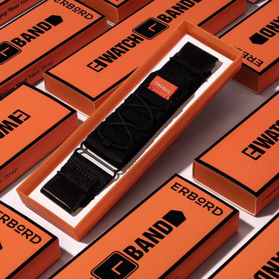 ERBORD Runner Quickfit Nylon Strap for Garmin Fenix 5X/6X/6X PRO/7X