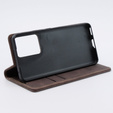 Case for Xiaomi 13 lite, ERBORD Vintage, wallet with flap, coffee
