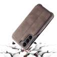 Flip case for Samsung Galaxy S23 Plus, ERBORD Retro, brown