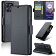 ERBORD Glossy Litchi wallet with flap for Motorola Edge 60 Pro