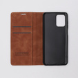 Case for Motorola Moto E13 4G, ERBORD Vintage, wallet with flap, brown