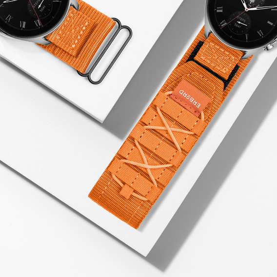 Pasek Nylonowy ERBORD Runner Uniwersalny 22mm, Pomarańczowy