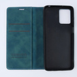 Case for Motorola Moto G53, ERBORD Vintage, wallet with flap, blue