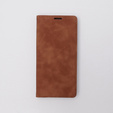 Case for Motorola Moto E13 4G, ERBORD Vintage, wallet with flap, brown