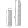 ERBORD Universal 20mm Silicone Strap