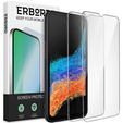 2x Tempered Glass for Samsung Galaxy Xcover 6 Pro, ERBORD 9H Hard Glass for phone screen