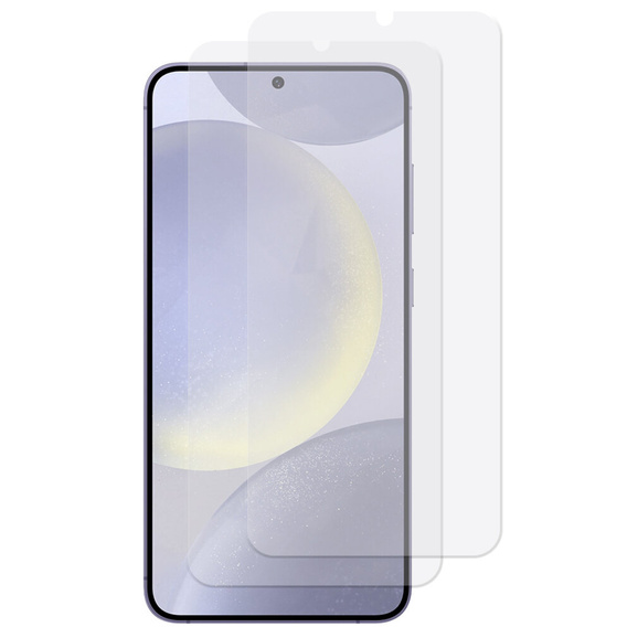 2x Tempered Glass for Samsung Galaxy S24/S25, ERBORD 9H Hard Glass for phone screen