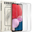 2x Tempered Glass for Samsung Galaxy A13 4G/5G, ERBORD 9H Hard Glass for phone screen