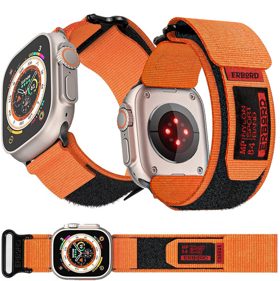 ERBORD MP84 Nylon Strap for Apple Watch 1/2/3/4/5/6/7/8/9/SE/ULTRA/ULTRA 2 42/44/45/49mm