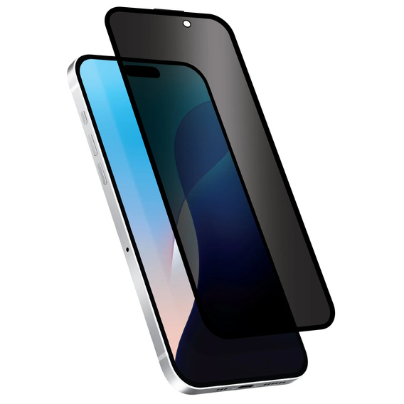 2x Privatization Tempered Glass for iPhone 16 Pro Max, ERBORD 9H Easy App Anti-Peep