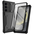 Case for Samsung Galaxy S24, ERBORD Rugged Case, black
