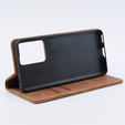 Case for Xiaomi 13 lite, ERBORD Vintage, wallet with flap, brown