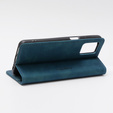 Case for Motorola Moto E13 4G, ERBORD Vintage, wallet with flap, blue