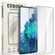 2x Tempered Glass for Samsung Galaxy S20 FE, ERBORD 9H Hard Glass for phone screen