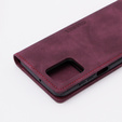 Case for Motorola Moto G73, ERBORD Vintage, wallet with flap, red