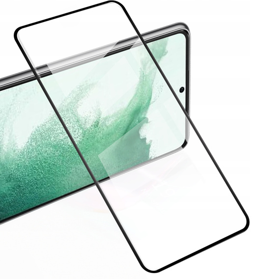 2x Szkło Hartowane do Samsung Galaxy S22, ERBORD 3D pełne, szybka na cały ekran