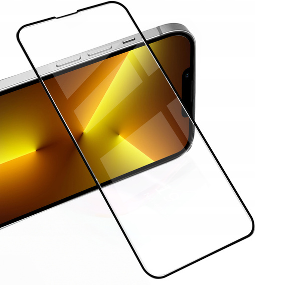 2x Tempered Glass for iPhone 13/13 Pro, ERBORD 3D full display