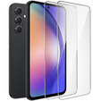 2x Szkło Hartowane do Samsung Galaxy A54 5G, ERBORD 9H Hard Glass, szybka