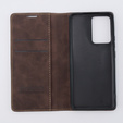 Case for Xiaomi 13 lite, ERBORD Vintage, wallet with flap, coffee