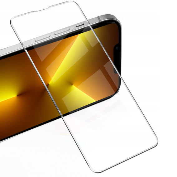 2x Tempered Glass for iPhone 13/13 Pro, ERBORD 9H Hard Glass for phone screen