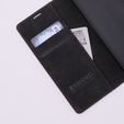 Case for Realme C55, ERBORD Vintage, wallet with flap, black