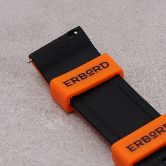ERBORD Universal 22mm Silicone Strap.