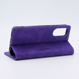 Case for Oppo A78 4G, ERBORD Vintage, wallet with flap, purple