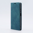 Case for Xiaomi Redmi Note 12S, ERBORD Vintage, wallet with flap, blue